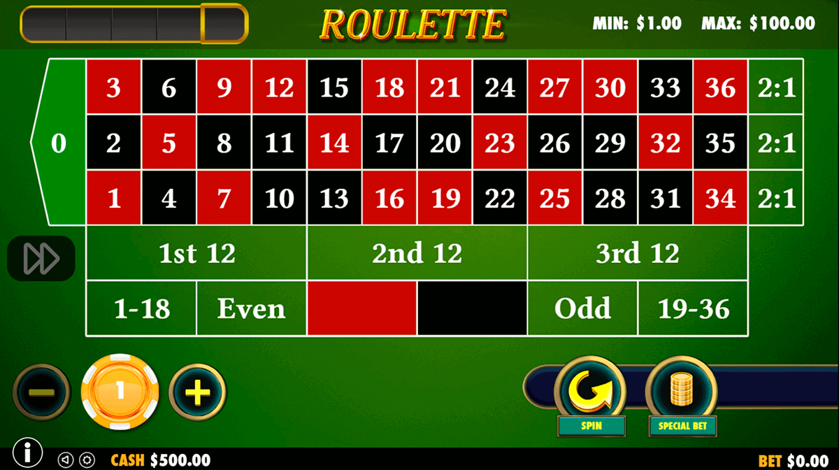 roulette pragmatic 1 